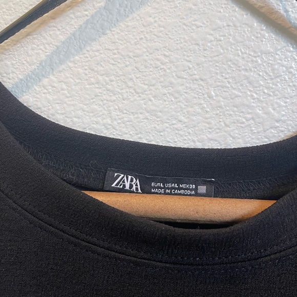 Zara Ruche Sleeve Dress - Picture 3 of 5